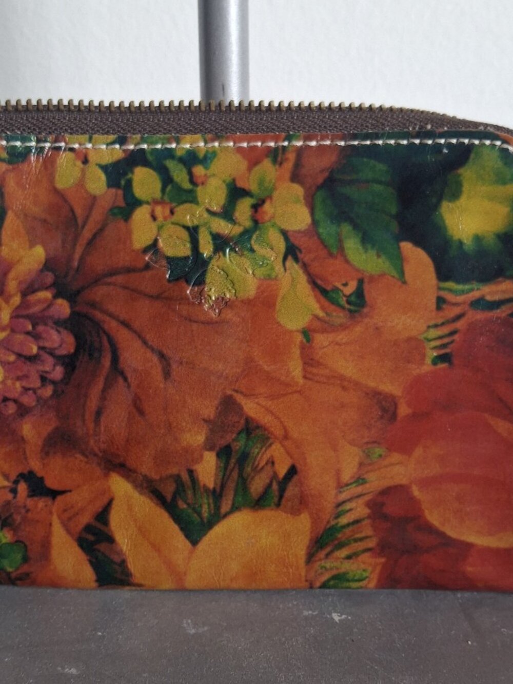 Patricia Nash Floral Wristlet, like new